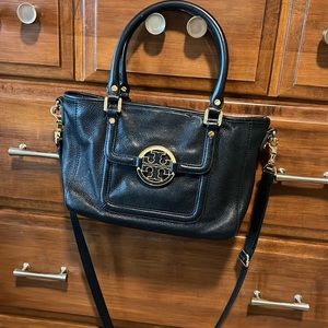 Tory Burch Black Leather Purse